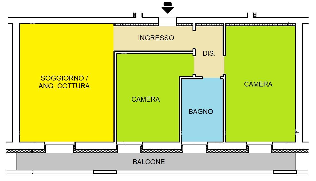 Immagine 25 di Appartamento in vendita  in Via  Veneto a Piacenza