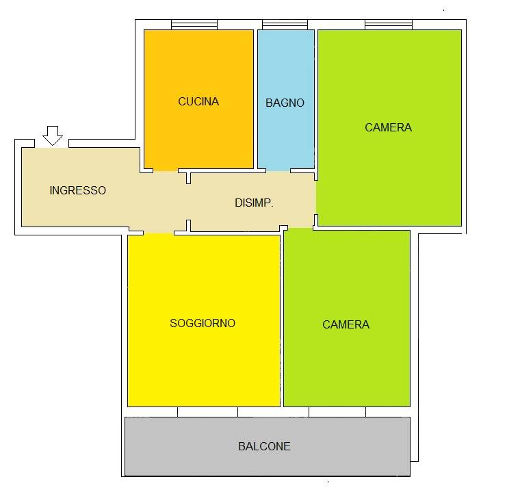 Immagine 18 di Appartamento in affitto  in Via Morselli a Piacenza