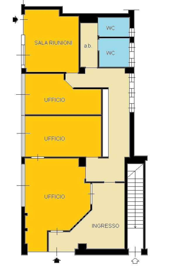 Immagine 19 di Ufficio in affitto  in Via Federico Coppalati a Piacenza