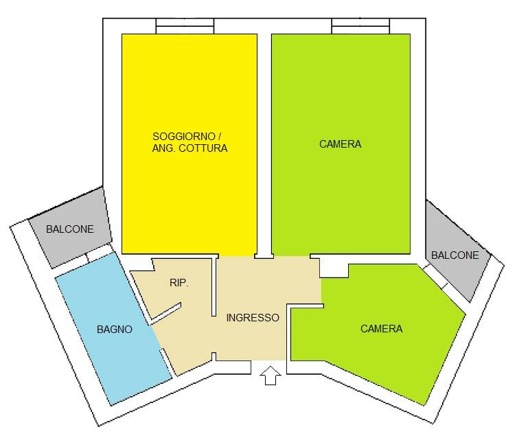 Immagine 15 di Appartamento in vendita  in Piazza XXV Aprile a Maleo