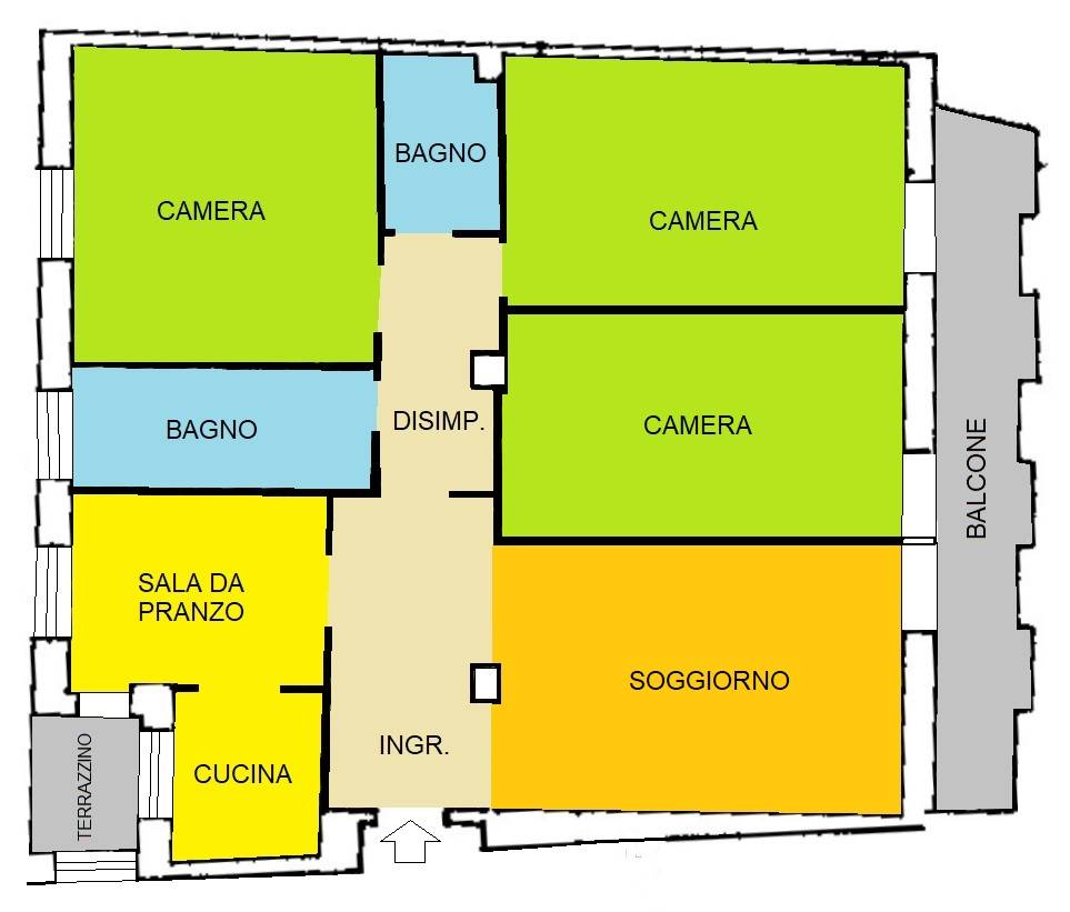 Immagine 25 di Appartamento in vendita  in Viale Dante Alighieri a Piacenza