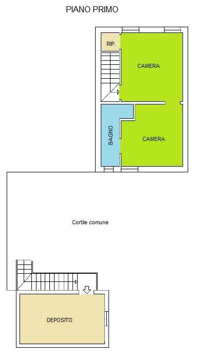 Immagine 13 di Villetta a schiera in vendita  in Via Giuseppe Verdi a San Rocco Al Porto