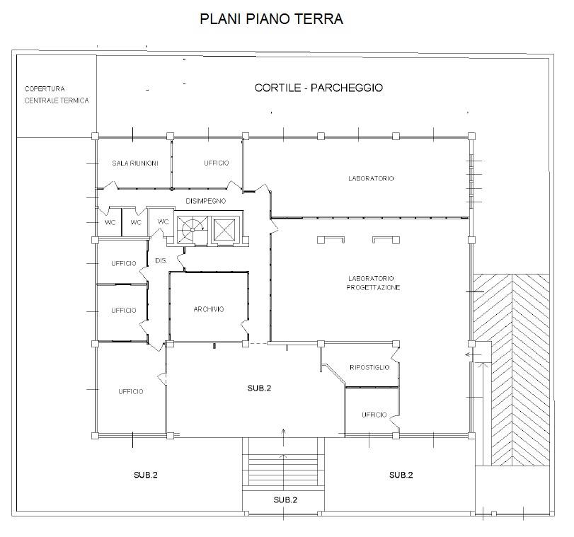 Immagine 5 di Ufficio in affitto  in Via Einaudi a Piacenza