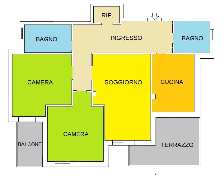 Immagine 19 di Ufficio in vendita  in Via Leopoldo Cerri a Piacenza