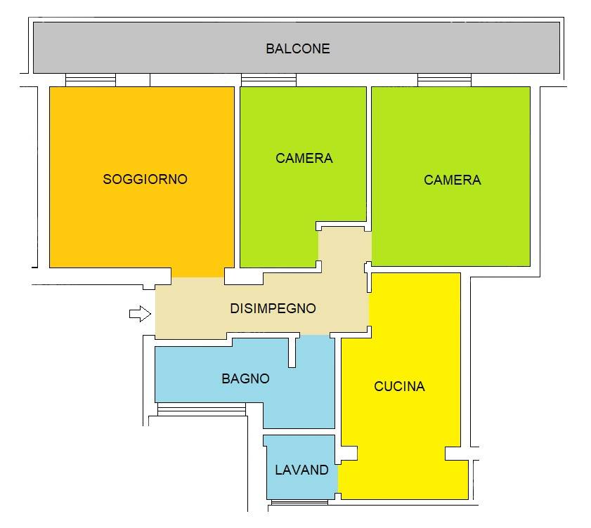 Immagine 25 di Appartamento in vendita  in Via Luigi Mensi a Piacenza