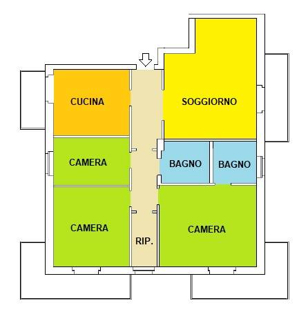 Immagine 21 di Appartamento in vendita  in Piazzale Medaglie D'oro a Piacenza