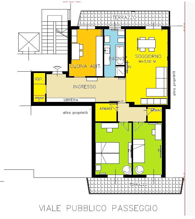 Immagine 15 di Appartamento in vendita  in via torta a Piacenza