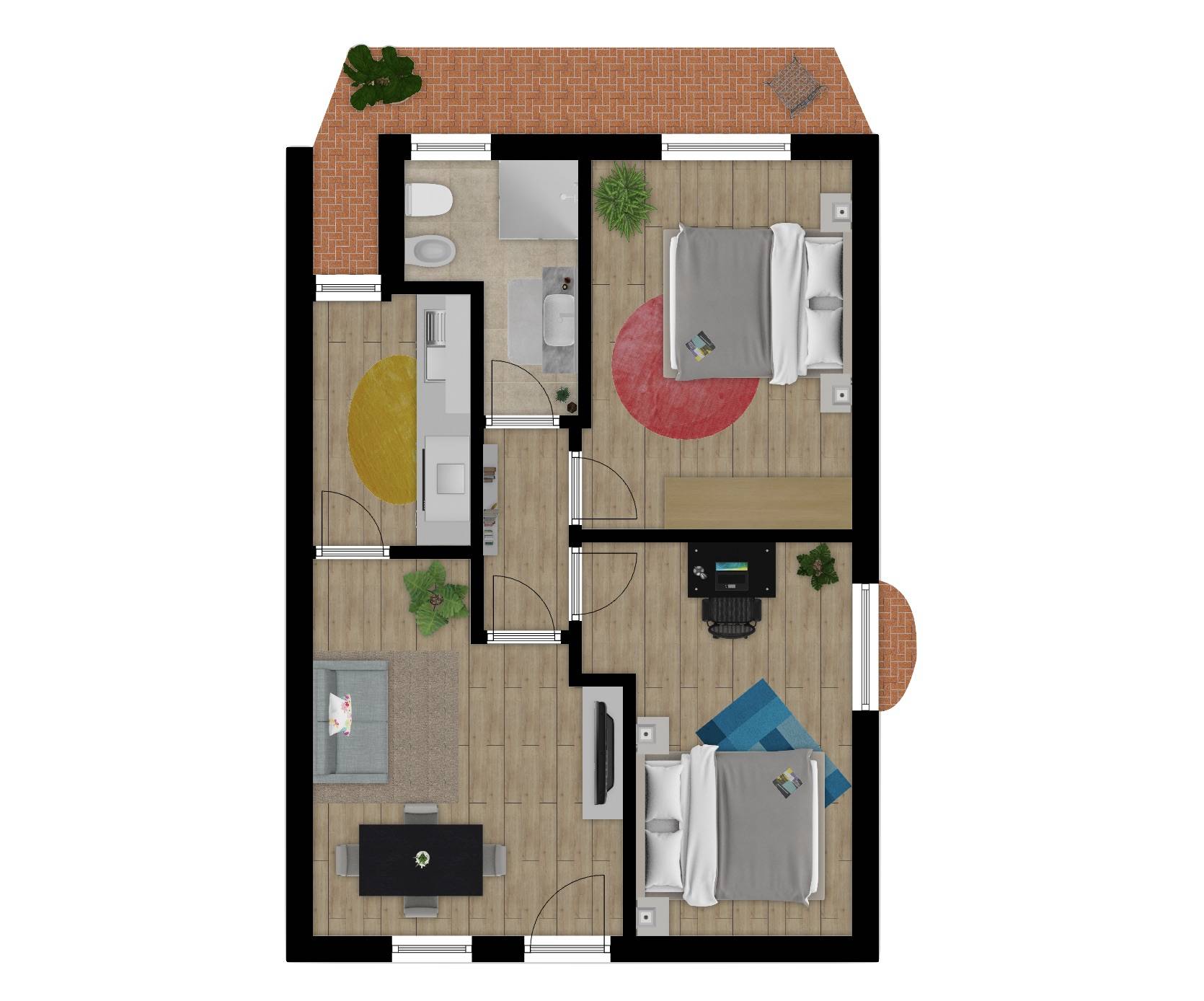 Immagine 32 di Appartamento in vendita  in via del pontaccio 30 a Sovicille