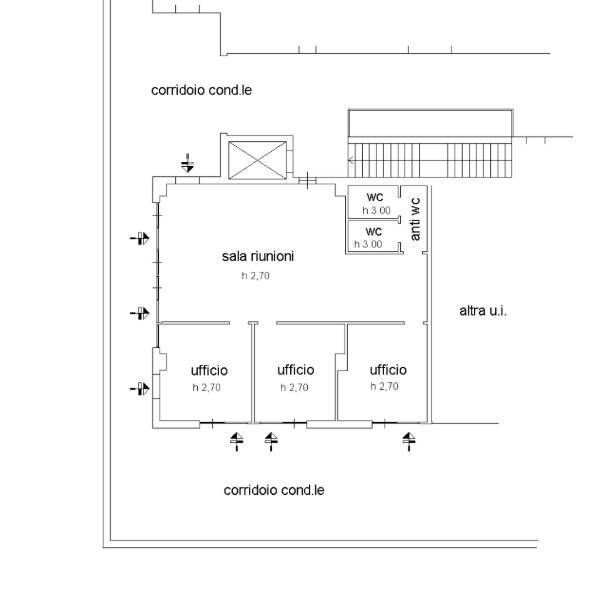 Immagine 31 di Ufficio in vendita  in via della pace 15 a Siena