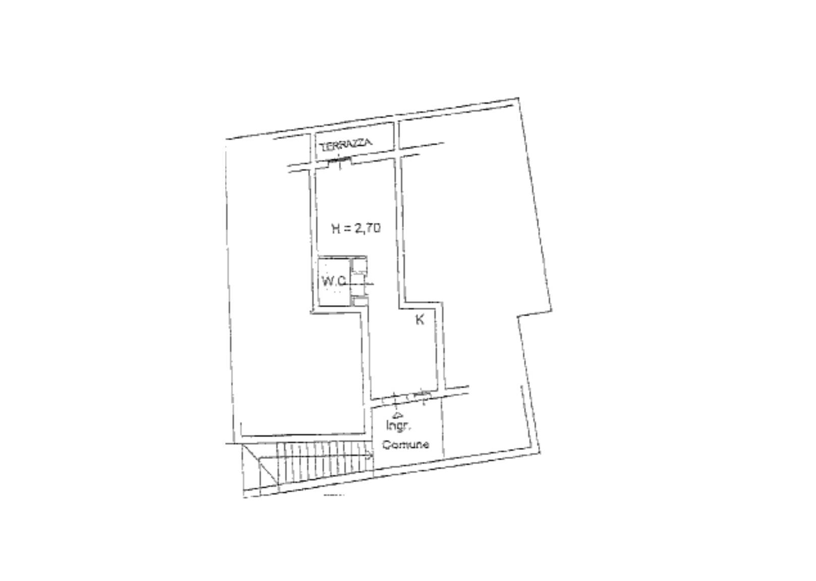 Immagine 12 di Appartamento in affitto  in piazza bachelet 1 a Castelnuovo Berardenga