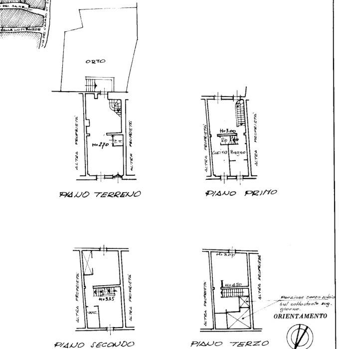 Immagine 71 di Casa indipendente in vendita  in vicolo del sambuco 16 a Siena
