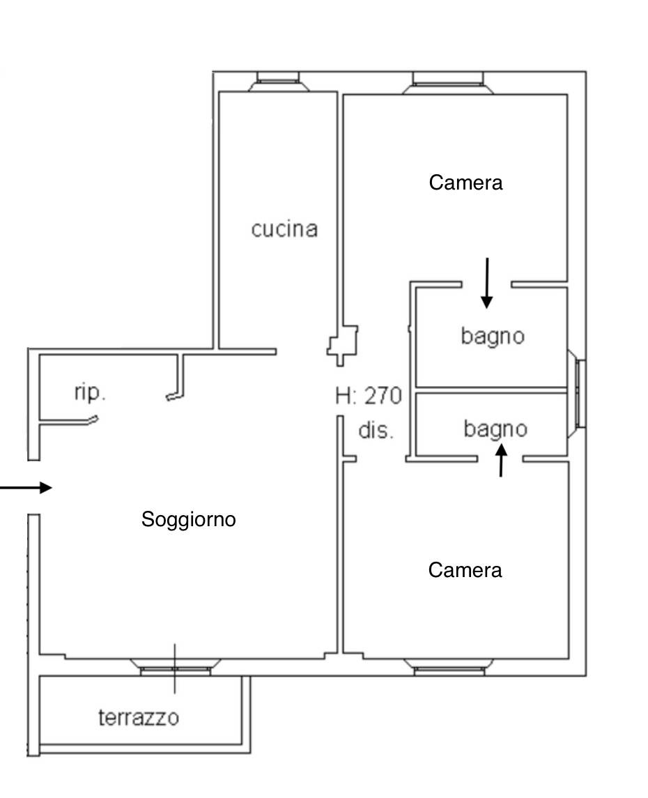 Immagine 41 di Appartamento in vendita  in via guido rossa a Castelnuovo Berardenga