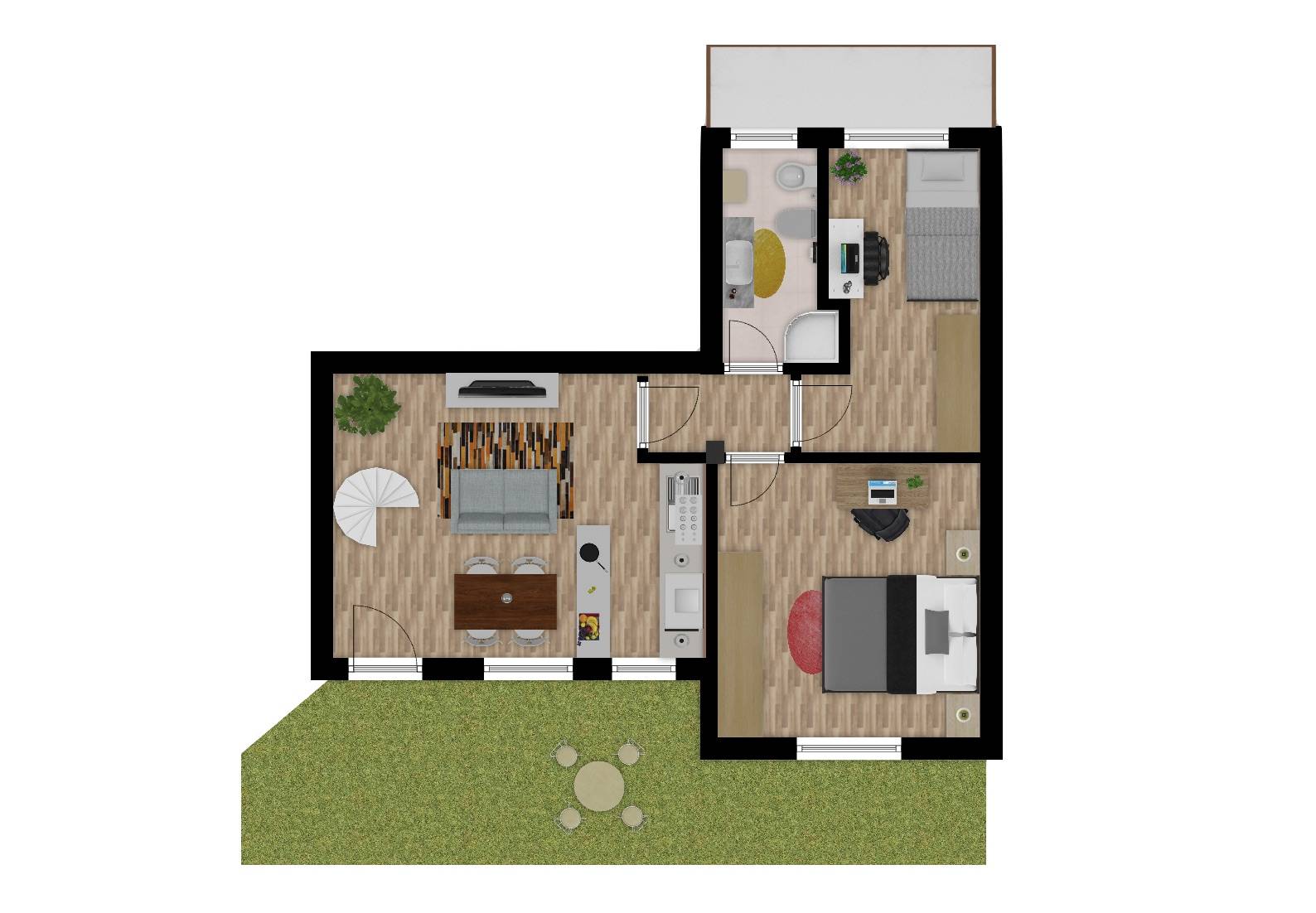 Immagine 27 di Appartamento in vendita  in via tom benetollo 51 a Sovicille