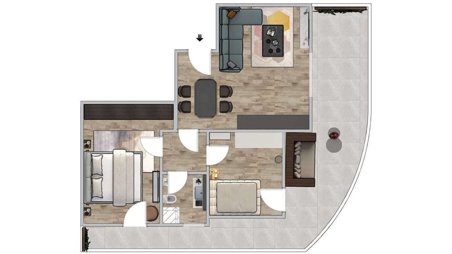 Immagine 20 di Appartamento in vendita  in Paolo Marconi a Rimini