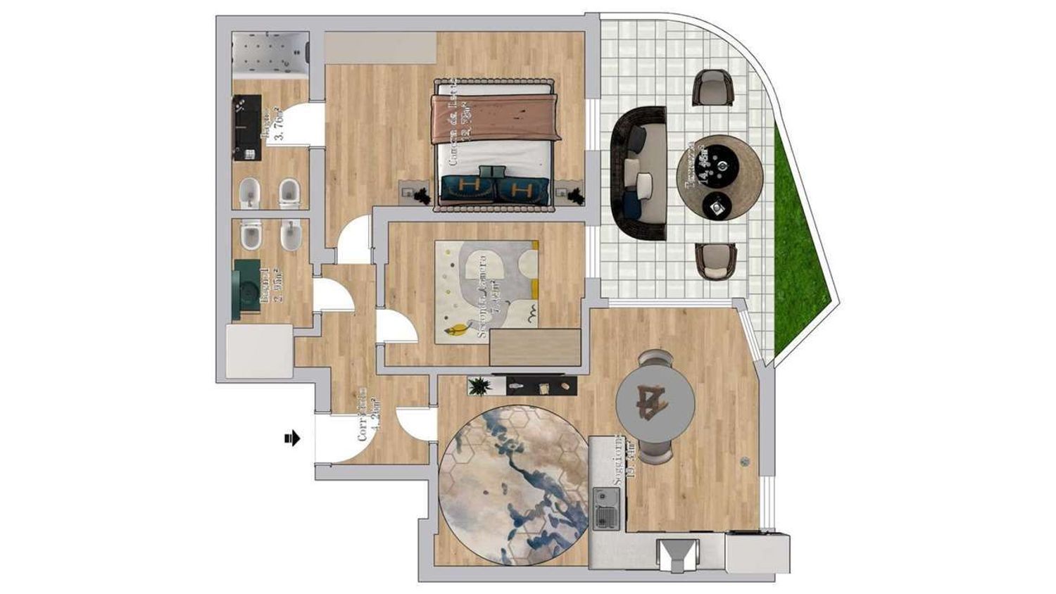 Immagine 22 di Appartamento in vendita  in Paolo Marconi a Rimini