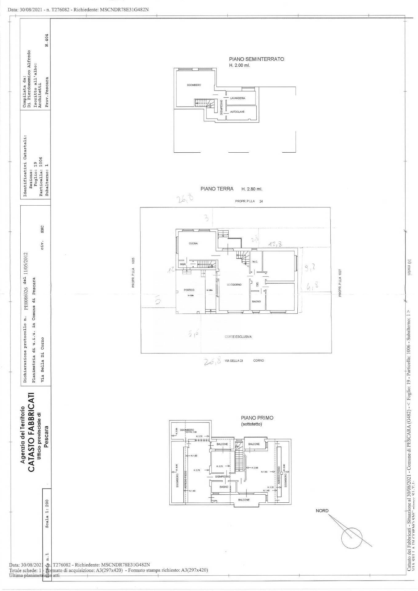 Immagine 42 di Villa in vendita  in Via Sella Di Corno a Pescara