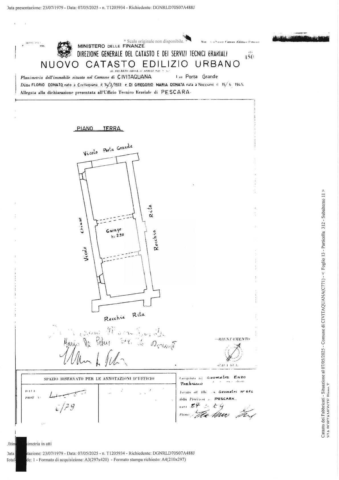 Immagine 47 di Casa semindipendente in vendita  in Piazza Garibaldi a Civitaquana