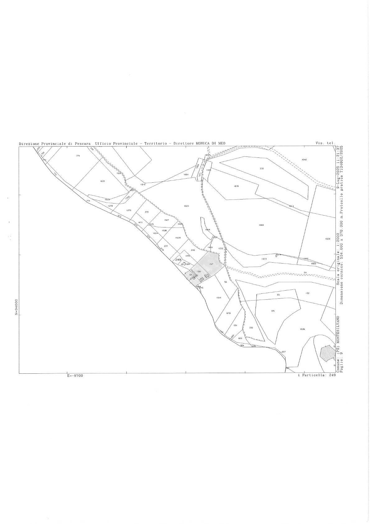 Immagine 12 di Terreno residenziale in vendita  in Via Palmiro Togliatti a Montesilvano
