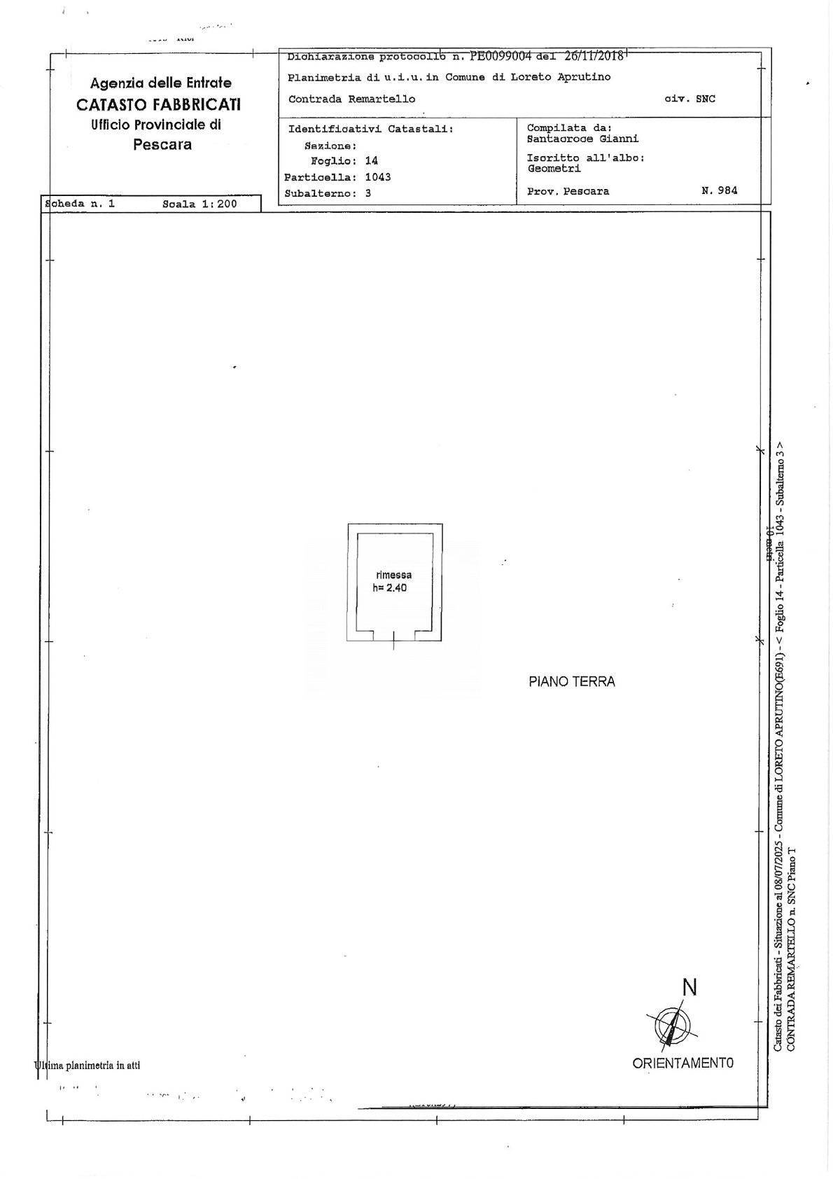 Immagine 17 di Casa indipendente in vendita  in Contrada Remartello a Loreto Aprutino