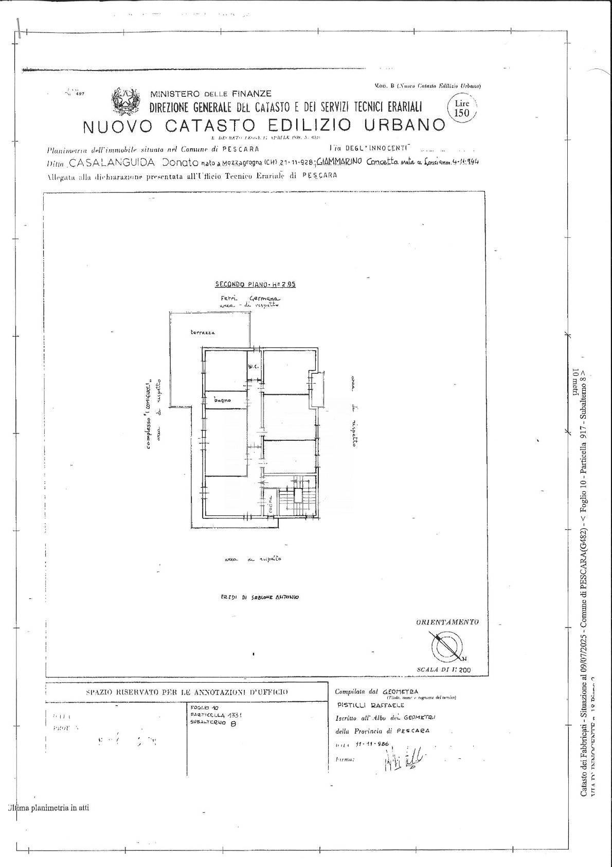 Immagine 59 di Appartamento in vendita  in Via D'Innocente a Pescara