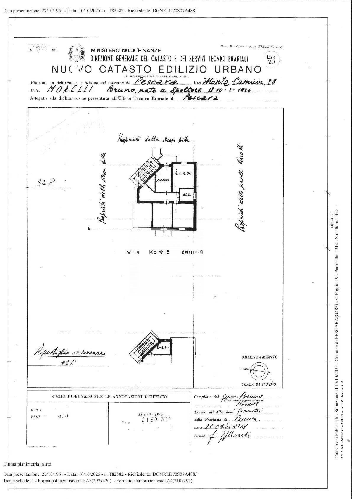 Immagine 28 di Appartamento in vendita  in Via Monte Camicia a Pescara