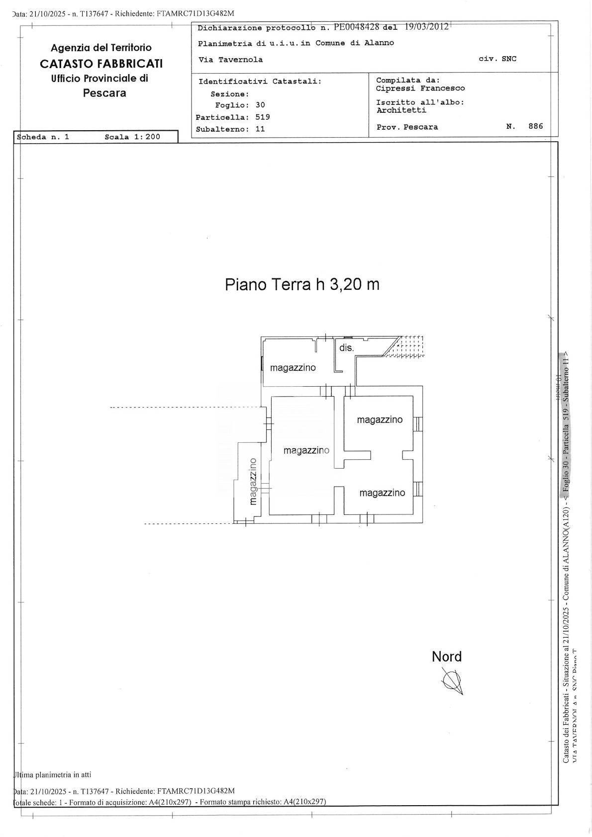 Immagine 71 di Casa indipendente in vendita  in Via Tavernola a Alanno