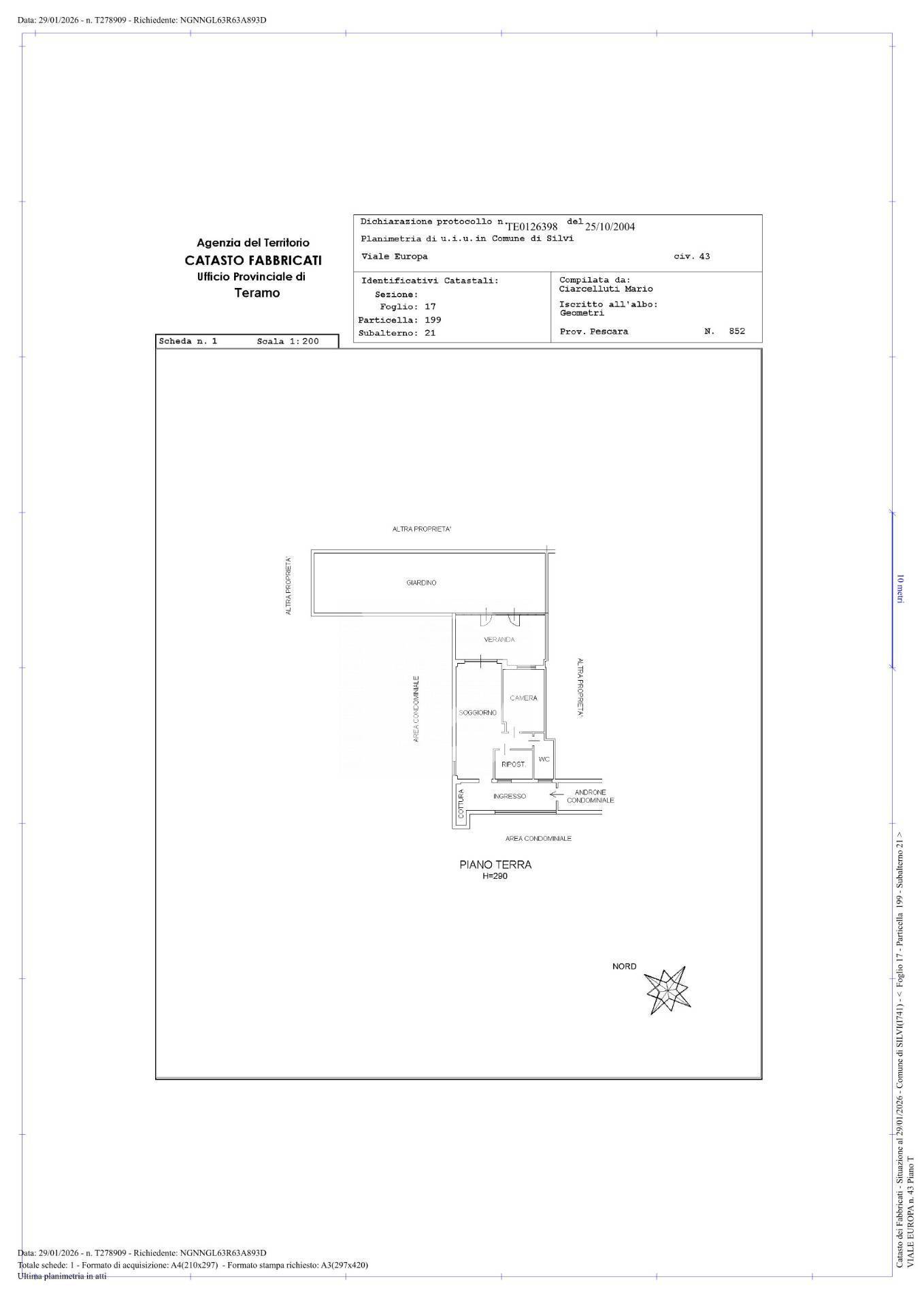 Immagine 69 di Appartamento in vendita  in Viale Europa a Silvi