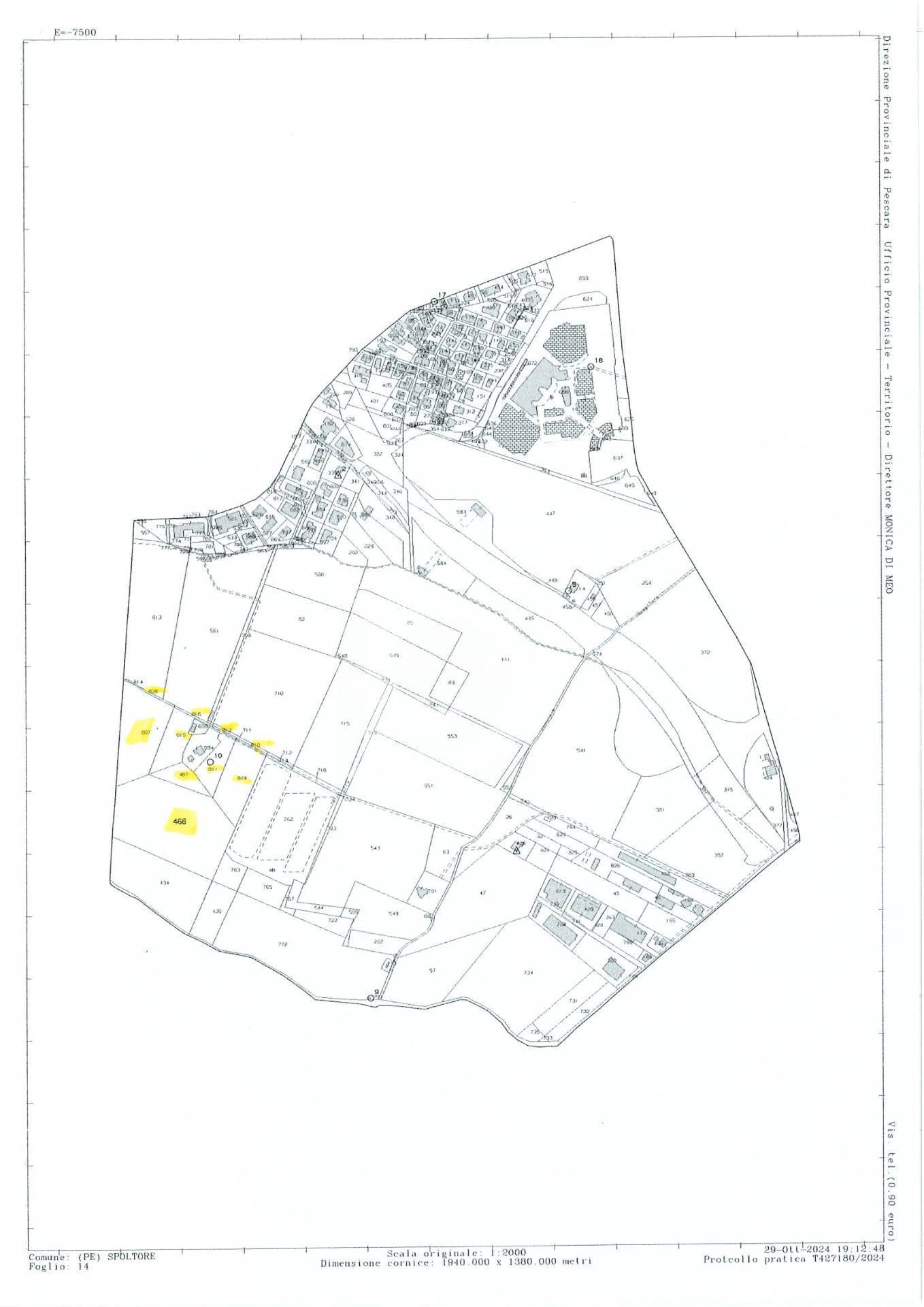 Immagine 12 di Terreno agricolo in vendita  in via Quagliera a Brittoli