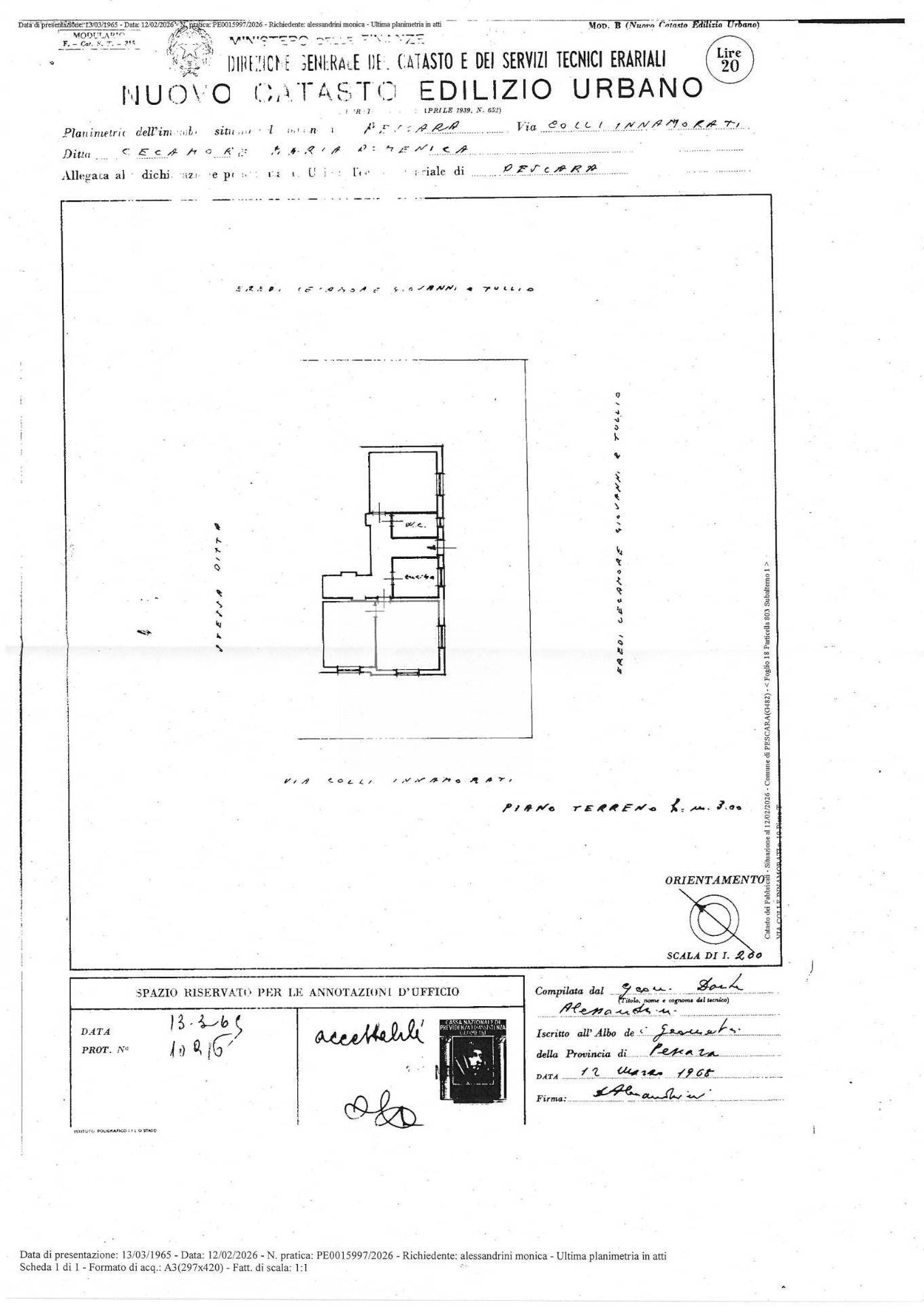 Immagine 24 di Appartamento in affitto  in Via Colle Innamorati a Pescara