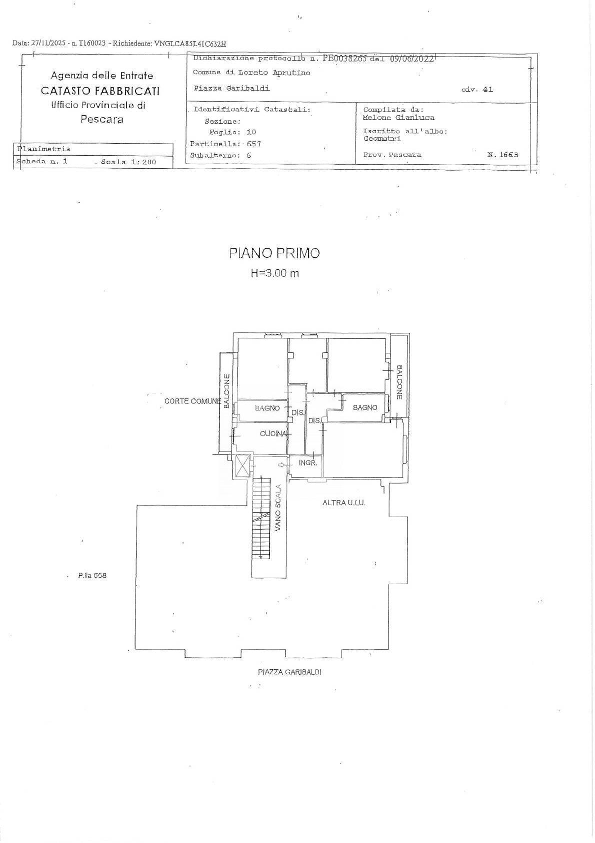 Immagine 23 di Appartamento in vendita  in Piazza Garibaldi a Loreto Aprutino