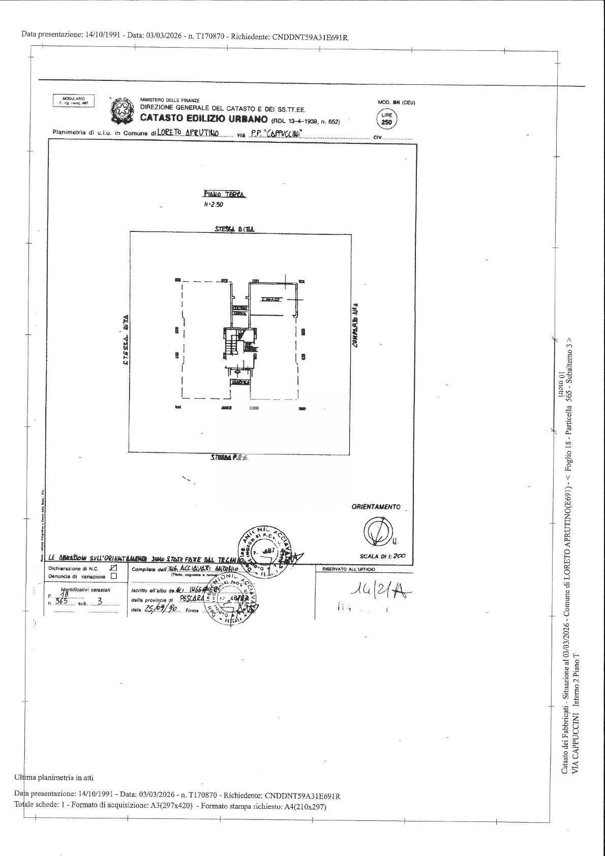 Immagine 25 di Appartamento in vendita  in Via Luigia Chiola a Loreto Aprutino