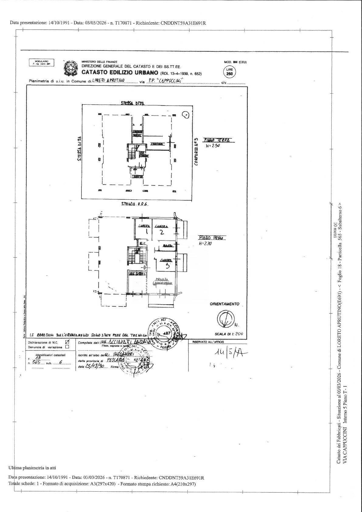 Immagine 24 di Appartamento in vendita  in Via Luigia Chiola a Loreto Aprutino