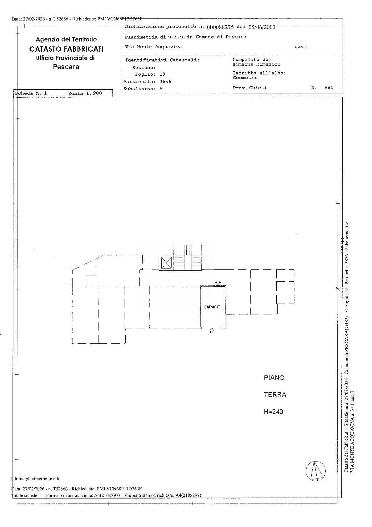 Immagine 38 di Appartamento in vendita  in Via Monte Acquaviva a Pescara