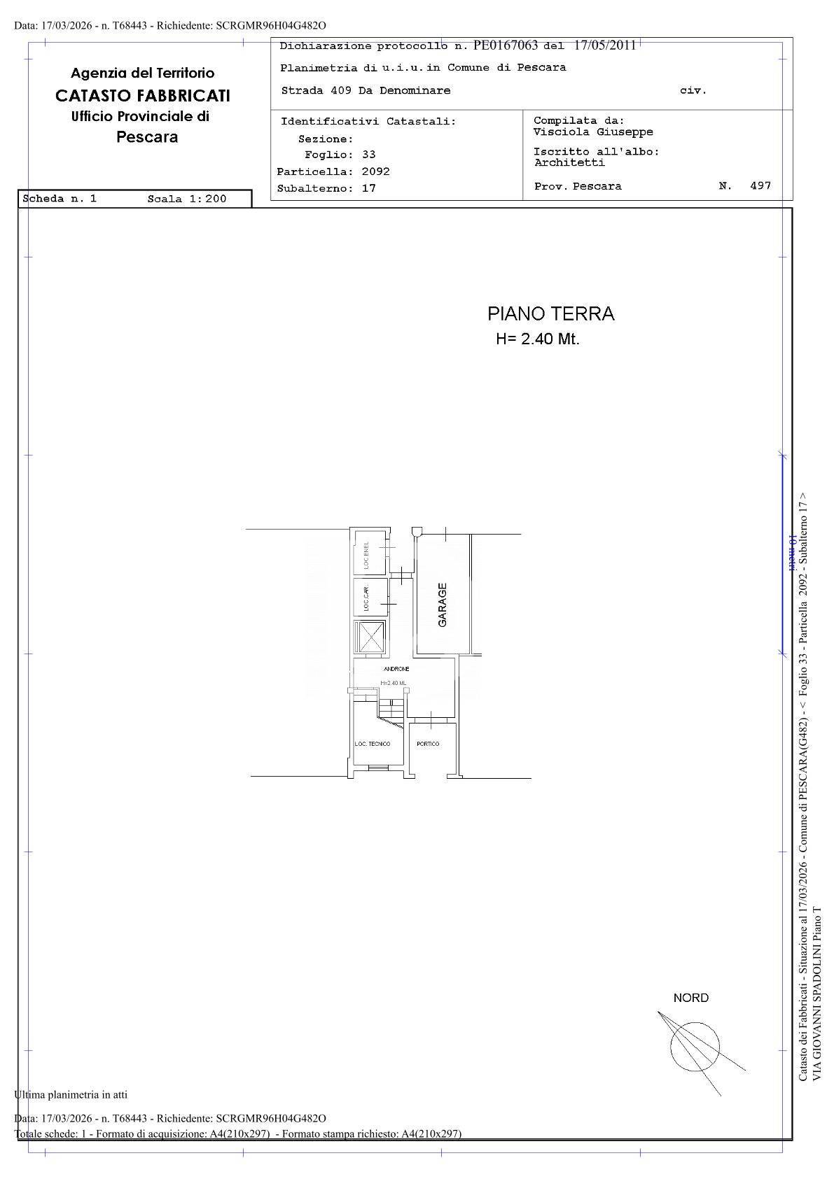 Immagine 62 di Appartamento in vendita  in Via G. Spadolini a Pescara