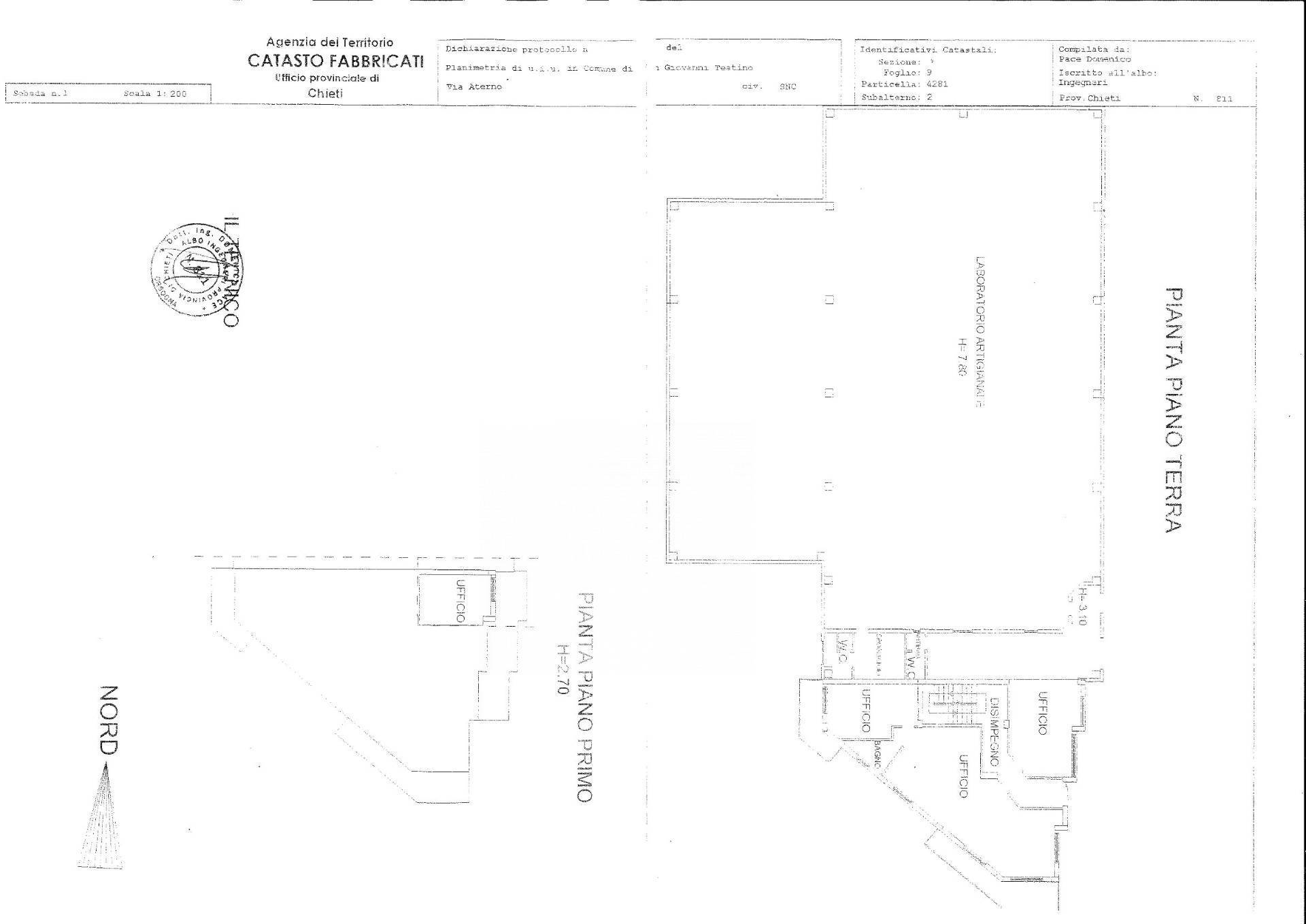 Immagine 33 di Capannone industriale in vendita  in Via Aterno a Paglieta