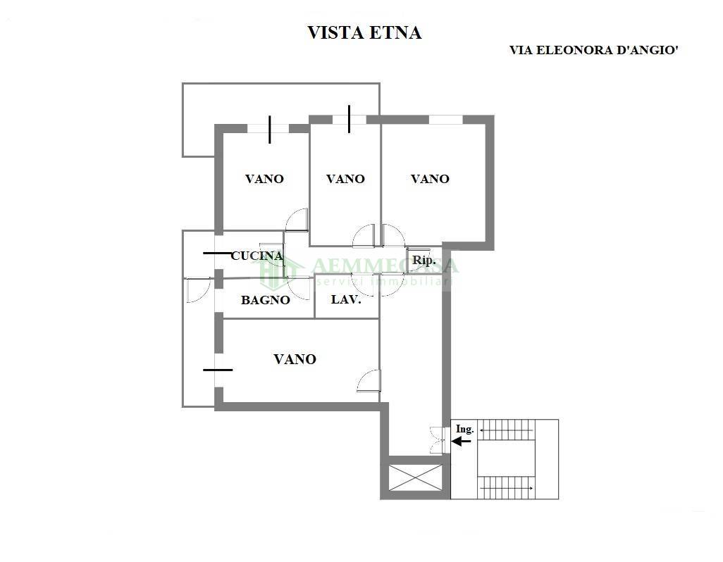 Immagine 30 di Appartamento in vendita  in Via Eleonora D'angio' 23 a Catania