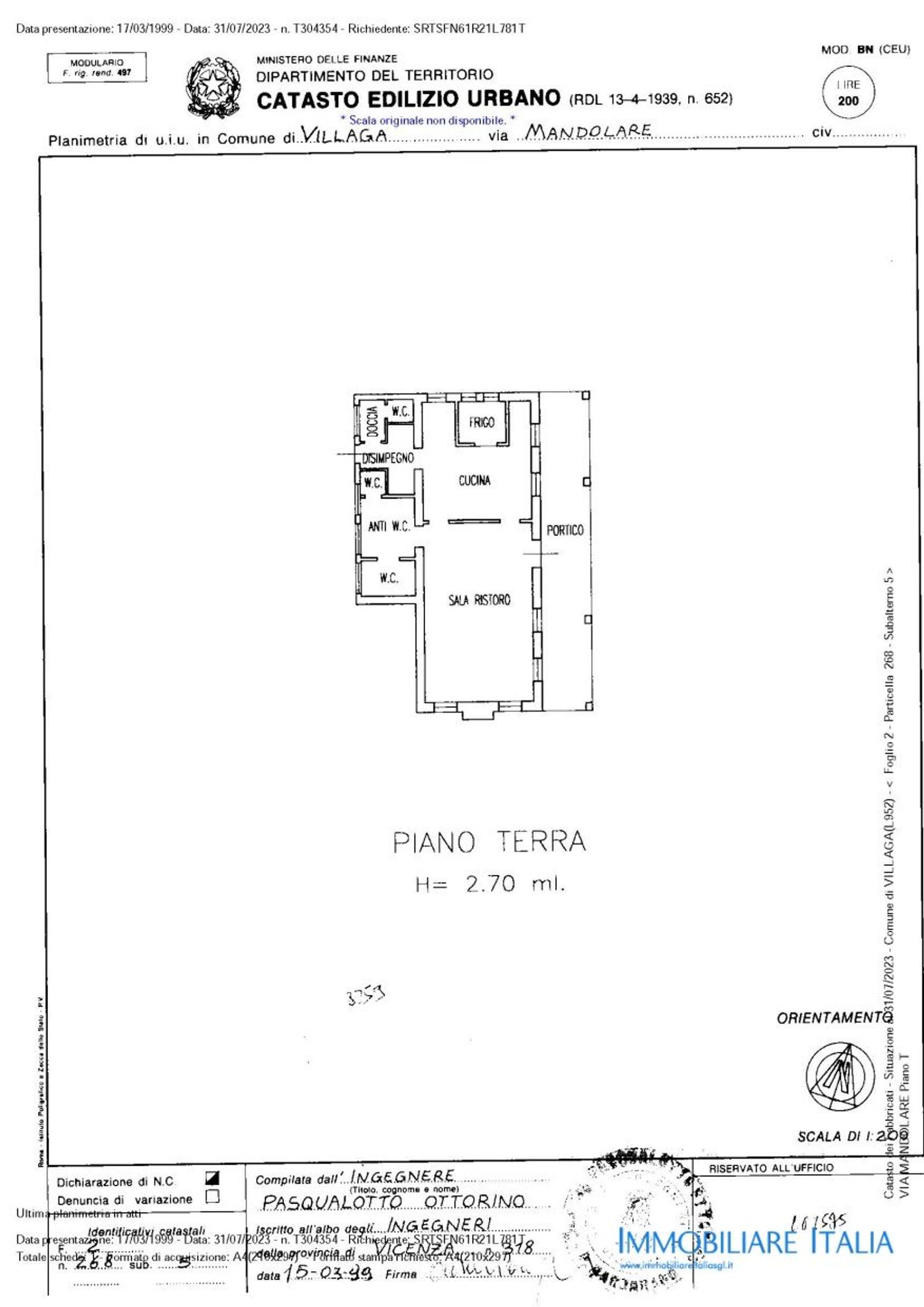 Immagine 51 di Agriturismo in vendita  in Mandolare 6 a Barbarano Vicentino