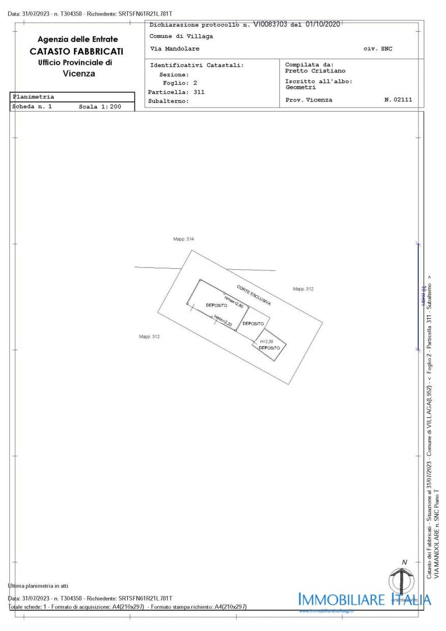 Immagine 54 di Agriturismo in vendita  in Mandolare 6 a Barbarano Vicentino