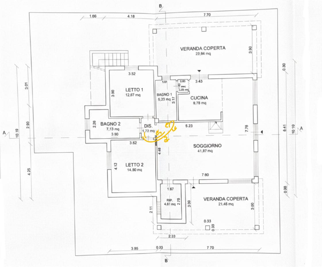 Immagine 35 di Villa in vendita  in Strada Comunale Fondo delle rose a Polignano A Mare