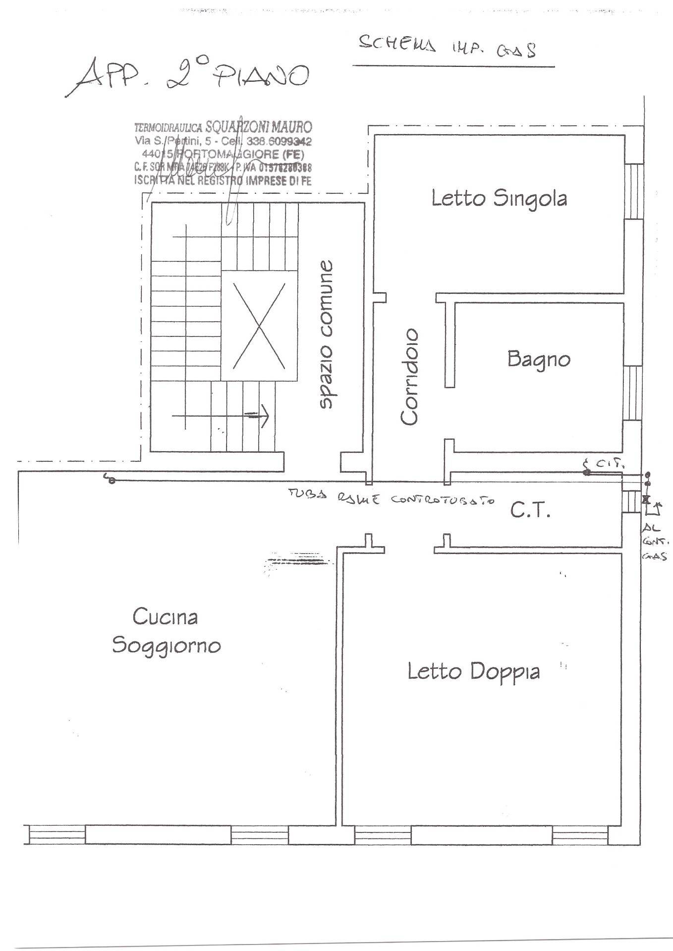 Immagine 33 di Appartamento in vendita  in via Nazionale 94 a Argenta