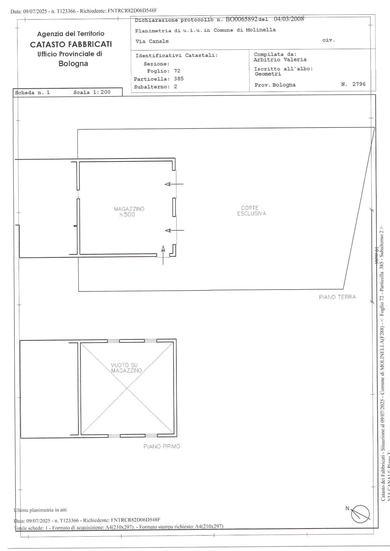 Immagine 53 di Capannone industriale in vendita  in via canale 10 a Molinella