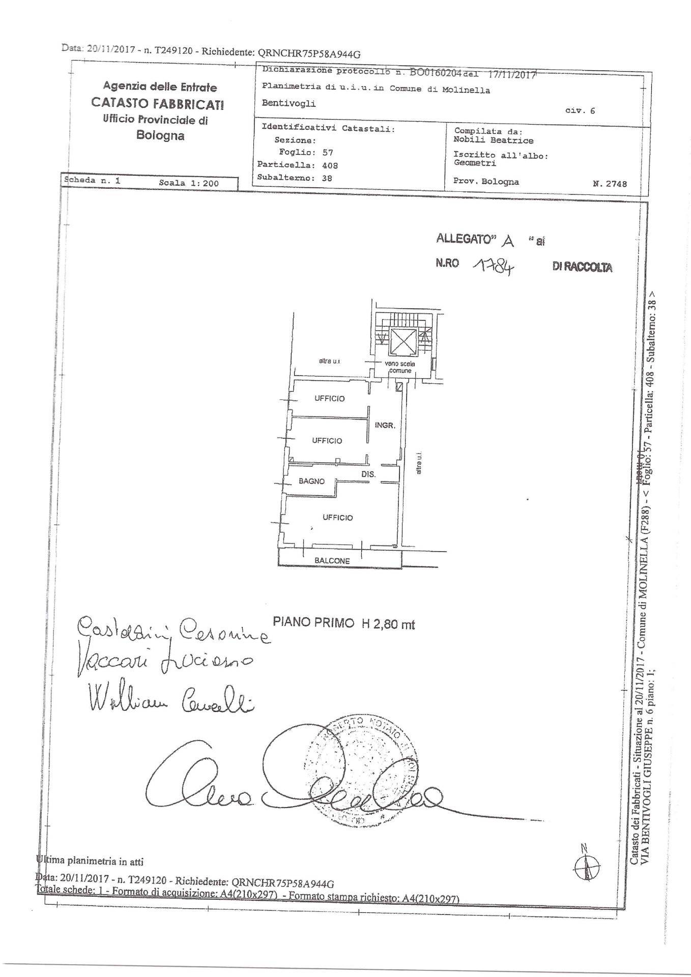 Immagine 61 di Appartamento in affitto  in Via Bentivogli 6 a Molinella