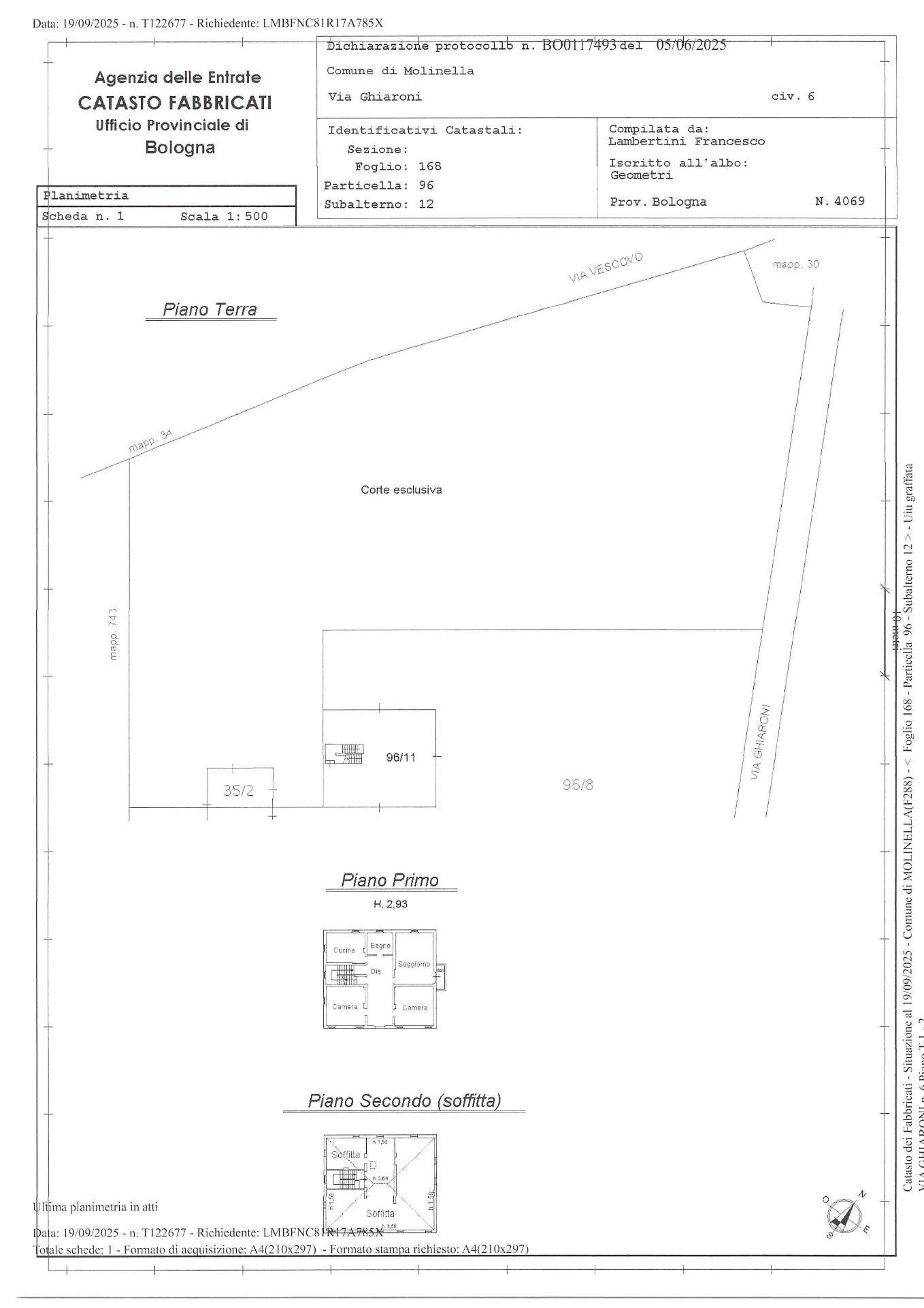 Immagine 52 di Villa in vendita  in via Ghiaroni 6 a Molinella