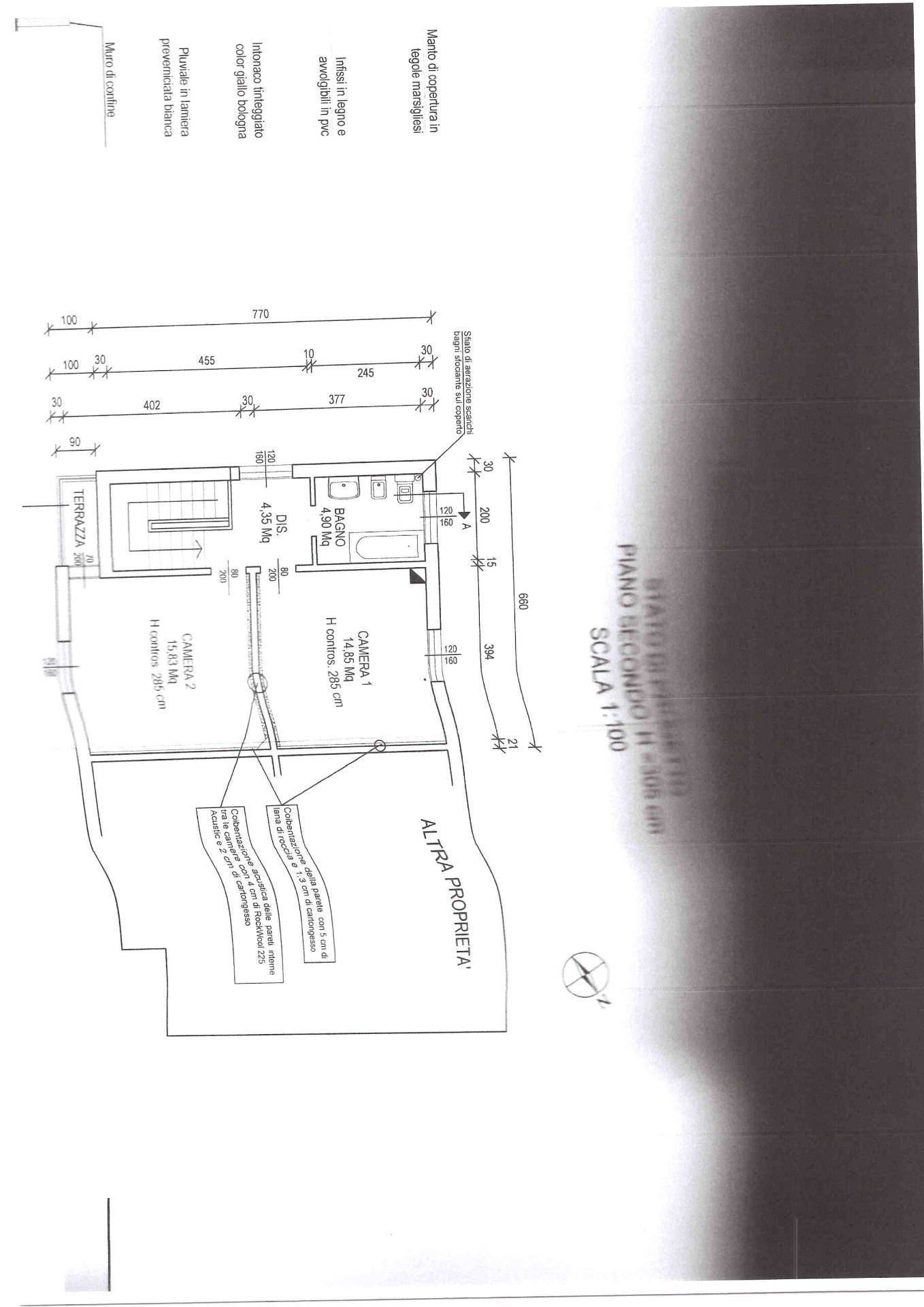 Immagine 37 di Villetta a schiera in vendita  in via del lavoro 19 a Molinella