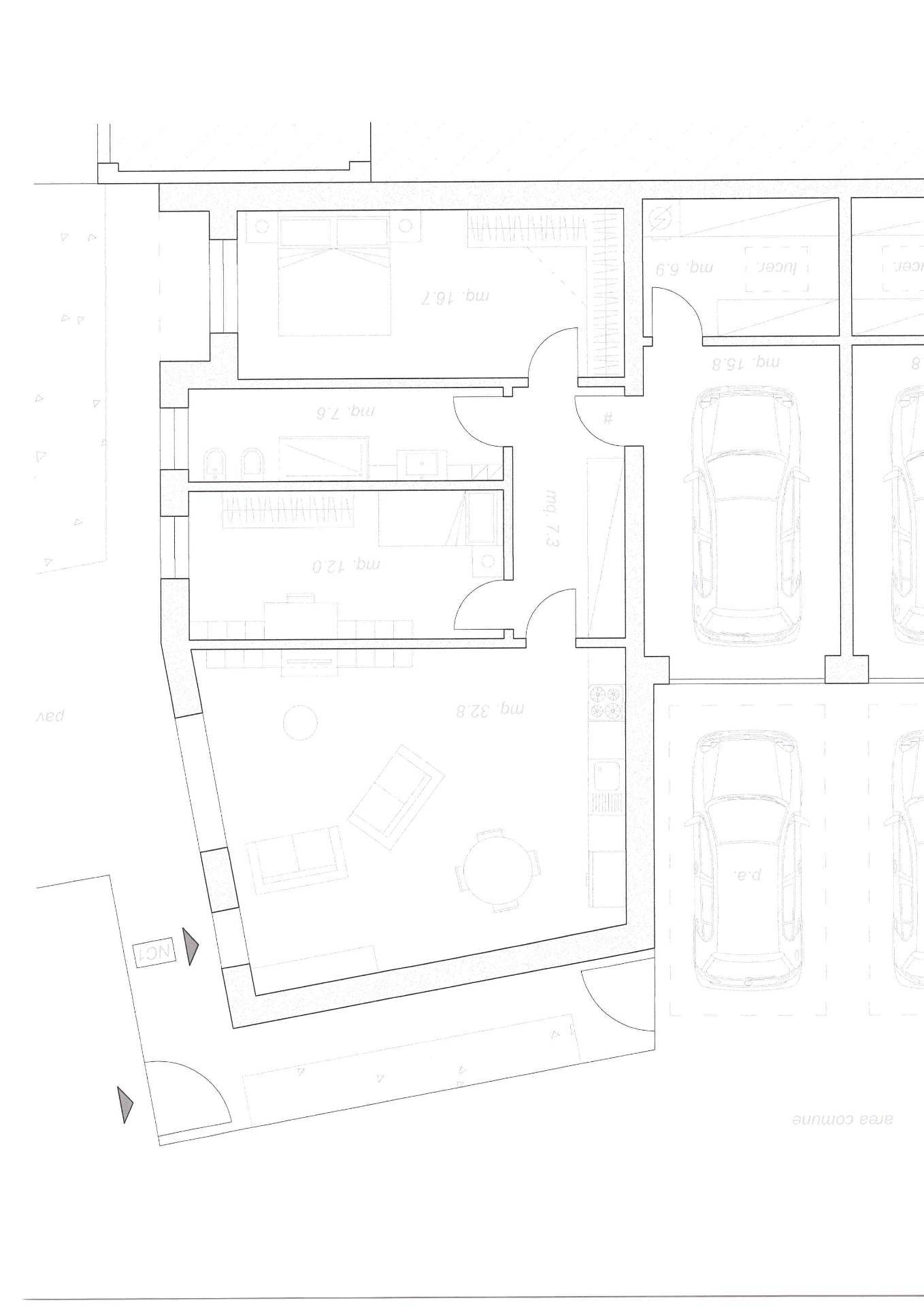 Immagine 10 di Villetta a schiera in vendita  in Via Provinciale Circonvallazione 1 a Molinella