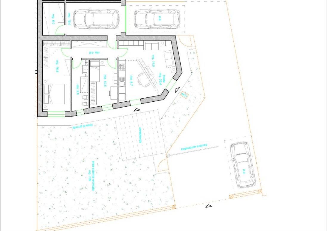 Immagine 10 di Villetta a schiera in vendita  in Via Provinciale Circonvallazione a Molinella