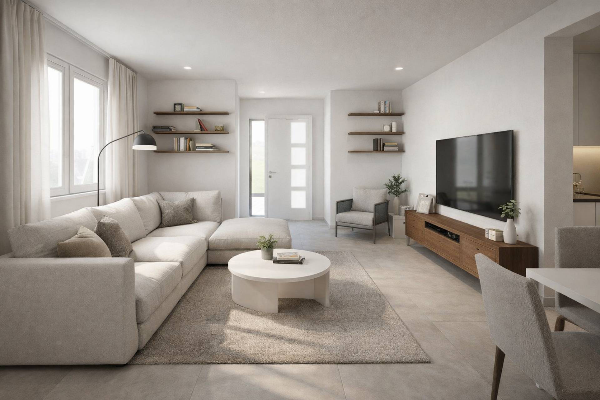 Immagine 4 di Villetta a schiera in vendita  in Via Provinciale Circonvallazione 1 a Molinella