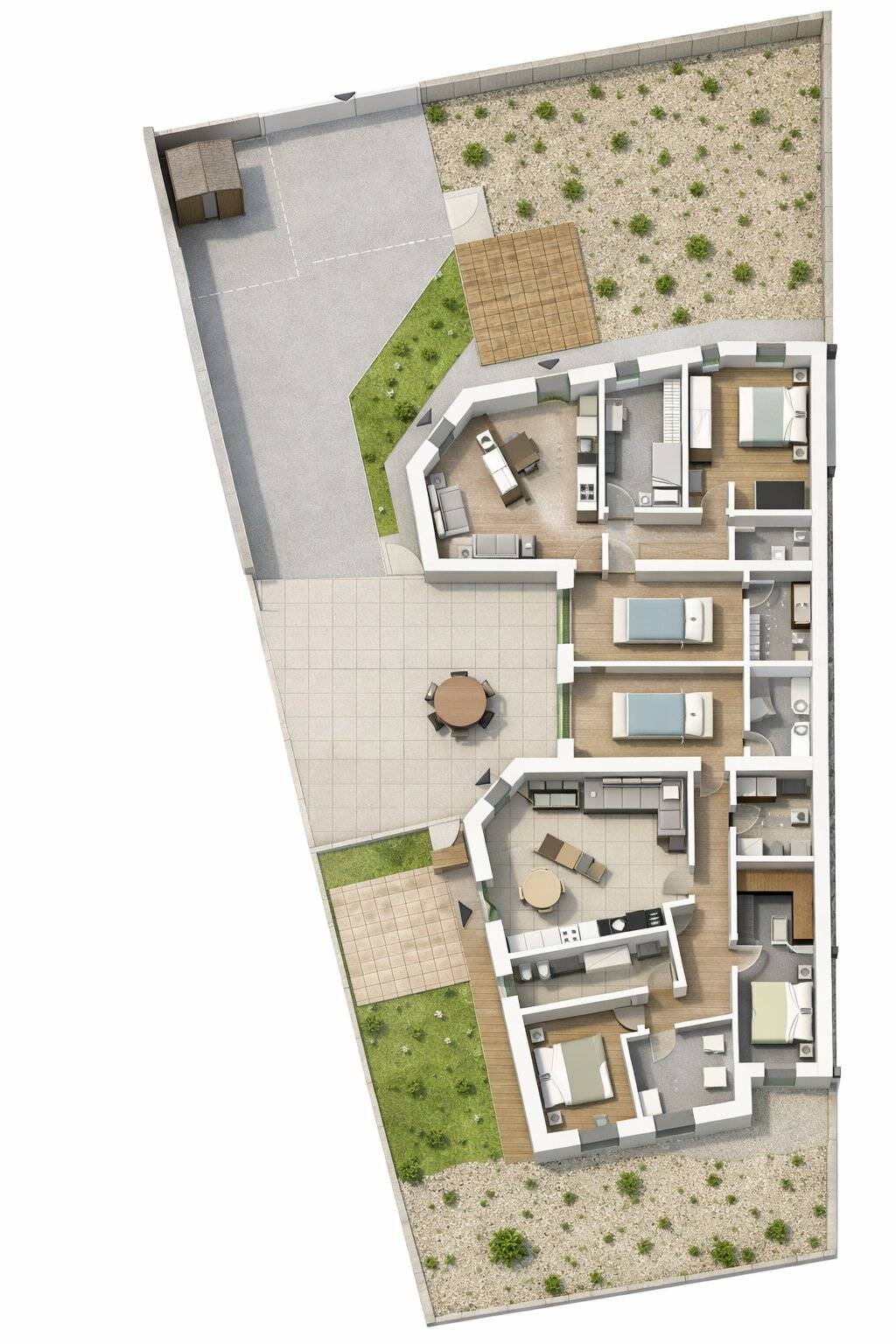 Immagine 3 di Villetta a schiera in vendita  in Via provinciale Circonvallazione a Molinella