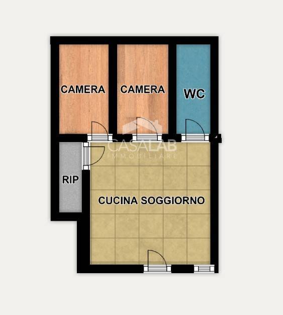 Immagine 9 di Appartamento in vendita  in via vittorio emanuele orlando 19 a Carini