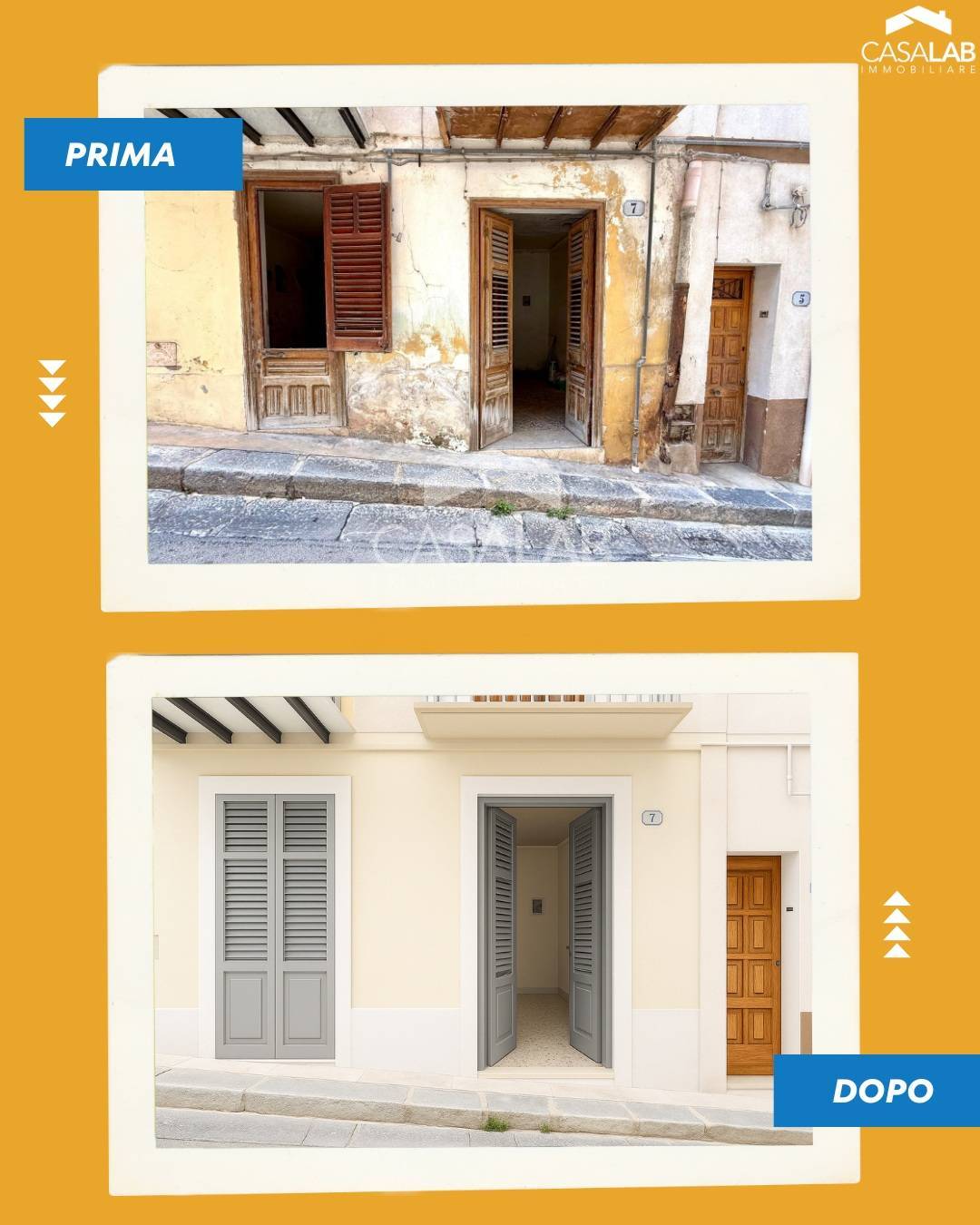 Immagine 9 di Appartamento in vendita  in via sant'antonino vecchio 7-9 a Carini